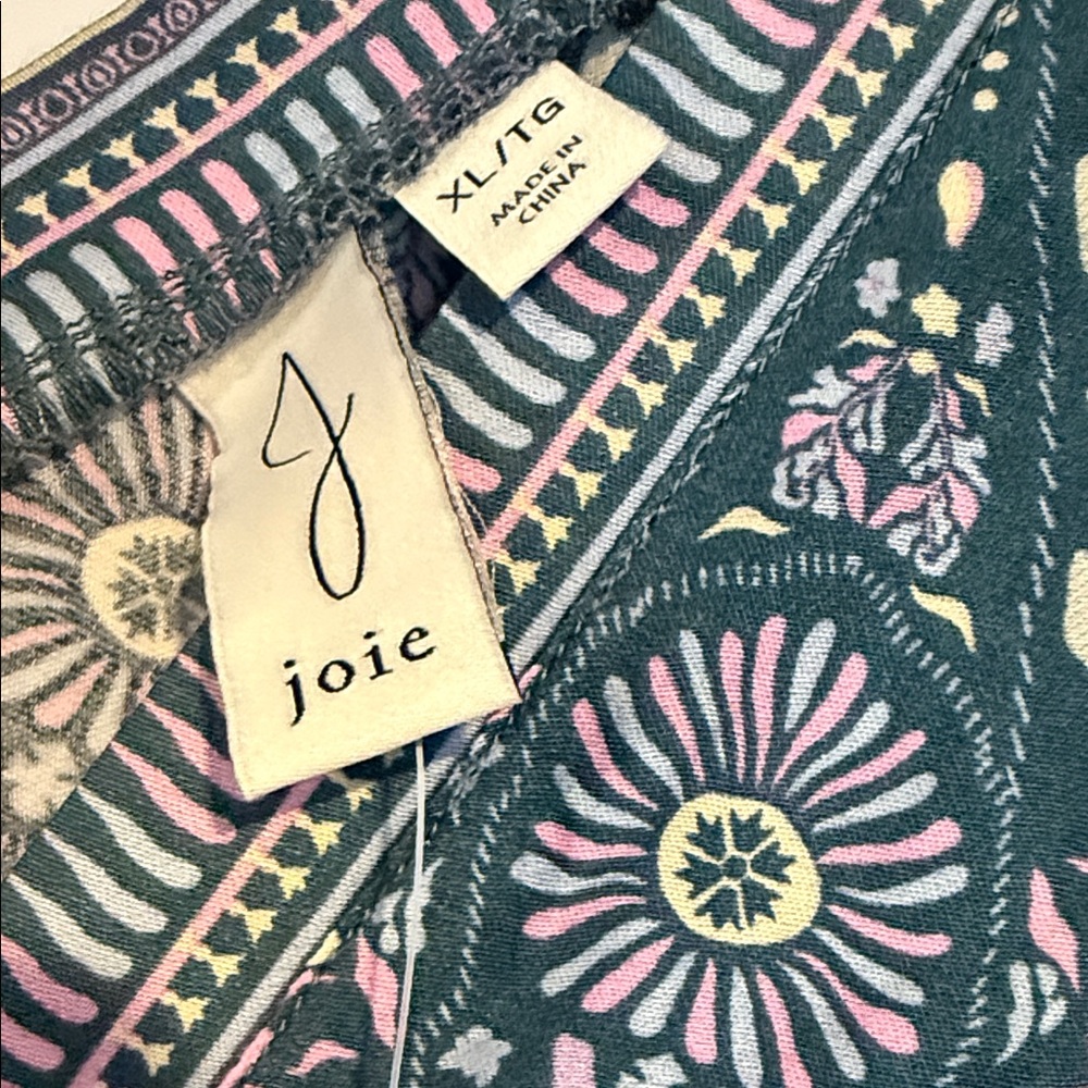 Joie Floral Maxi Dress - Blue and Pink - Picture 2 of 3